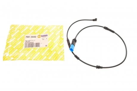 Датчик износа тормозных колодок передний BMW X3 G01 17-/ X4 G02 18-/ I3 G08 20-/ (L=770mm) AUTOTECHTEILE 700 3442 (фото 1)