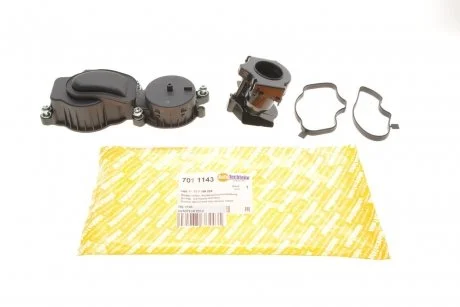 Маслоотделитель картерных газов BMW 3 E46 02-06/ 5 E60 02 -07/ 5 E61 02-07/ 7 E65 01-05/ X3 E83 03-05/X5 E53 03-06 (M57) AUTOTECHTEILE 701 1143 (фото 1)