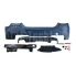 Бампер задний BMW 5 F10 09-16 (M-Technic) (с отв. PDC, 2-сторон. выхлоп 550i тип) 703 5127