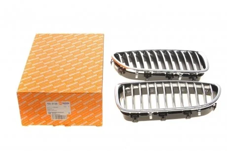 Решетки радиатора компл. BMW 5 F10/F11 10-13 (Чёрный хром) AUTOTECHTEILE 706 5129