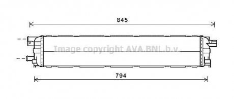 Радіатор, Система охолодження двигуна AVA COOLING AI2366