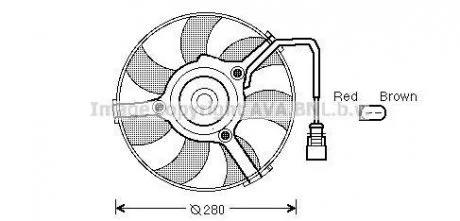 Вентилятор AVA COOLING AI 7516 (фото 1)
