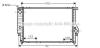 Радіатор охолодження BMW (AVA) AVA COOLING BW2133 (фото 1)