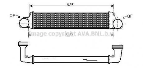 Інтеркулер AVA COOLING BW4280