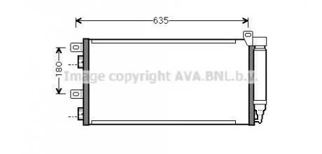 Конденсатор, кондиционер AVA COOLING BWA5256D (фото 1)