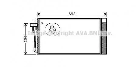 Конденсатор, кондиционер AVA COOLING BWA5273D