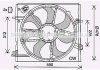 Вентилятор двигателя NISSAN X-TRAIL (2014) 1.6 DCI (выр-во AVA) DN7535