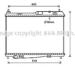 Радіатор AVA COOLING FD2620