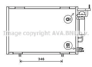 Радіатор кодиціонера AVA COOLING FD5583D