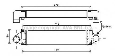 Интеркулер AVA COOLING FDA4481