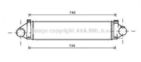 Интеркулер AVA COOLING FDA4494
