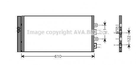 Конденсатор, кондиционер AVA COOLING FTA5298D (фото 1)