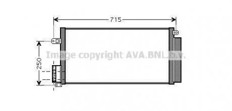Конденсатор, кондиционер AVA COOLING FTA5310D (фото 1)