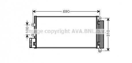 Конденсатор, кондиционер AVA COOLING FTA5356D