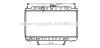 Радиатор охлаждения двигателя Santa Fe 2.4 i * Aut. 08/00- (AVA) AVA COOLING HYA2110 (фото 2)