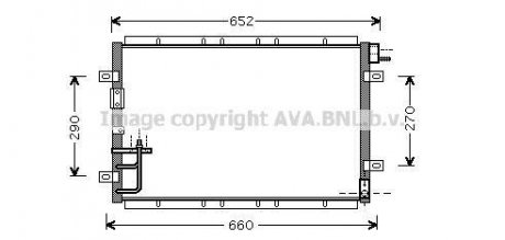 Конденсатор, кондиціонер AVA COOLING KA 5030