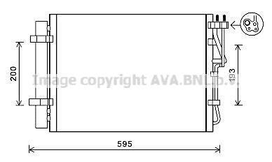 Конденсатор, кондиционер AVA COOLING KA5198D