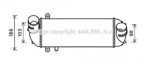 Радиатор AVA COOLING KAA4212