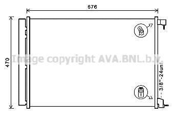Радиатор AVA COOLING MS5678D