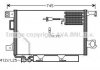 Радиатор кондиционера MERCEDES A-CLASS W169/B-CLASS W245 (AVA) AVA COOLING MSA5382D (фото 2)