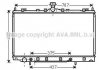 Радиатор охлаждения двигателя Mitsubishi Grandis 2,4i AT 04>10 AVA AVA COOLING MT2217 (фото 1)