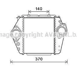 Интеркулер AVA COOLING MZ4244