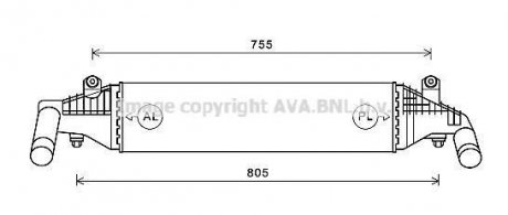 Інтеркулер AVA COOLING MZ4267