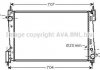 Радіатор охолодження CORSA D 13CDTi MT 06-(AVA) AVA COOLING OLA2423 (фото 1)