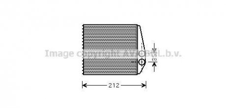 Радиатор охлаждения (выр-во AVAl) AVA COOLING OLA6354 (фото 1)