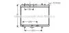 Радиатор 1.8i 16V, 2.0i 16V, 2.0HDiF [OE. 1330.J7, 96455874] AVA COOLING PE 2255 (фото 1)