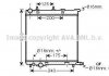 Радіатор охолодження двигуна PSA C3 Peugeot 207 1,4-1,6i 07> MT AC+/- (PE2368) AVA