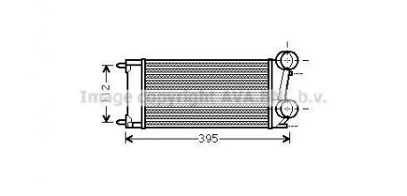 Інтеркулер AVA COOLING PEA4343