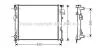 Радиатор 2.0i 16V (+/-AC), 1.9DCi (+AC) [OE. 21400-00QAN, 7700.312.899] AVA COOLING RT 2327 (фото 1)