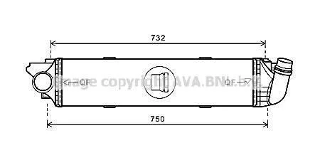 Радіатор AVA COOLING RT4622