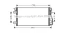 Радіатор кондиціонера  AVA RTA5348 RTA5348
