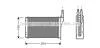 Радіатор обігрівача LAGUNA1-2 94-01 type Behr (Ava) AVA COOLING RTA6203 (фото 3)