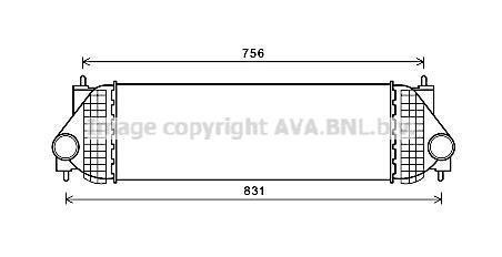 Інтеркулер AVA COOLING SZA4134