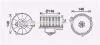 Вентилятор отопителя салона Toyota Corolla (00-) 1.3i 1.4i 1.6i 1.8i (TO8735) AV
