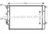 Радиатор GOLF5/TOURAN/A3 DIES 03- (Ava) AVA COOLING VNA2208 (фото 2)