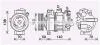 Віскомуфта AUDI VWC274 (AVA) AVA COOLING VNC274 (фото 3)