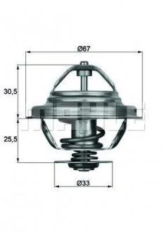 Термостат системы охлаждения BEHR TX2771D