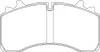 Комплект тормозных колодок, дисковый тормоз 2916231004045694