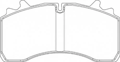 Комплект тормозных колодок, дисковый тормоз BERAL 2916231004045694 (фото 1)