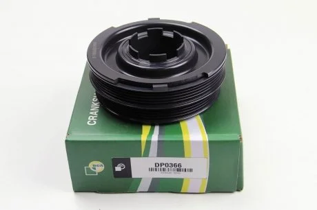 Шків коленвалу BMW 3/5 318D/520D/ROVER 2.0 CDT 99-05 BGA DP0366