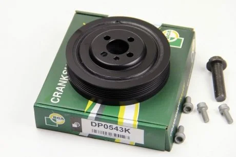 Шкив коленвала 1.9TDI T5 (7H-5-075001&gt;)/Caddy 04- (+болт) BGA DP0543K (фото 1)