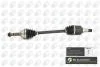 Полуось С1/107/Aygo 1.0 04- (24/23) 650mm Л. DS6730L