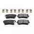 Колодки тормозные дисковые задние Hyundai, KIA (пр-во Blue Print) ADG042119
