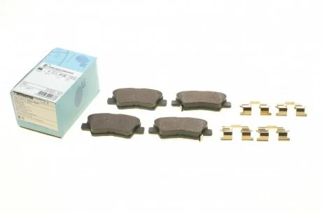 Колодки гальмівні задні дискові Hyundai, KIA BLUE PRINT ADG042160 (фото 1)