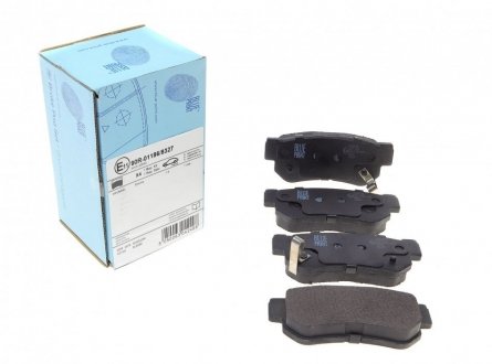 Колодки тормозные дисковые задние Hyundai, KIA BLUE PRINT ADG04249 (фото 1)
