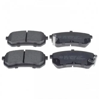 Фото 1 - hyundai тормозные колодки задн.i10 08-,kia picanto 04- BLUE PRINT ADG04267 HYUNDAI Тормозные колодки задн.i10 08-,Kia Picanto 04- BLUE PRINT ADG04267 (фото 1)